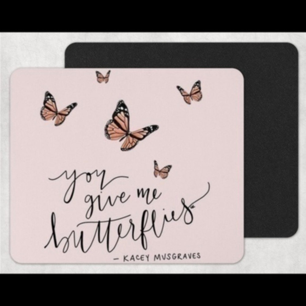 KACEY Musgraves Butterfly Mousepad